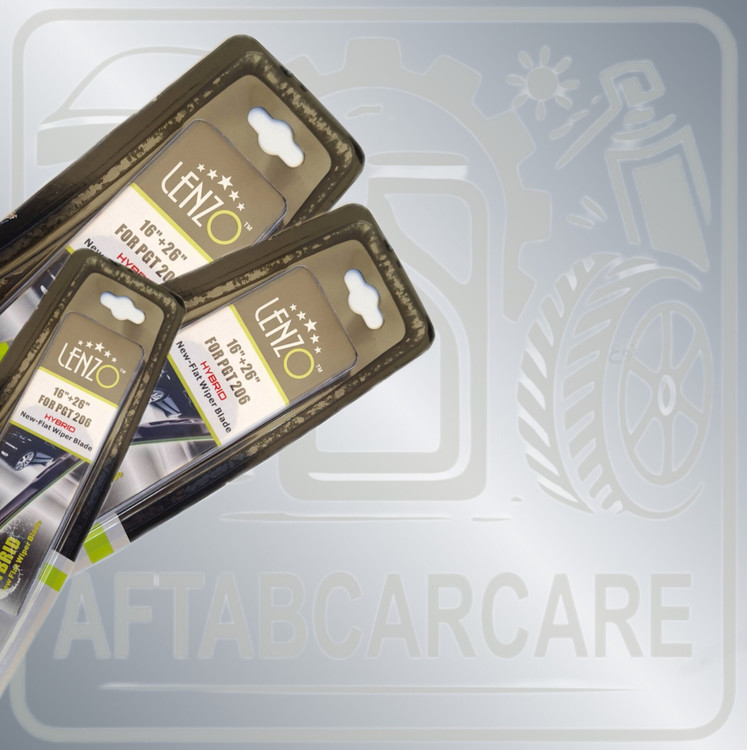 تیغه برف پاک کن هیبریدی ۲۰۶ ۱۶/۲۶( بسته ۲ عددی) (عمده)