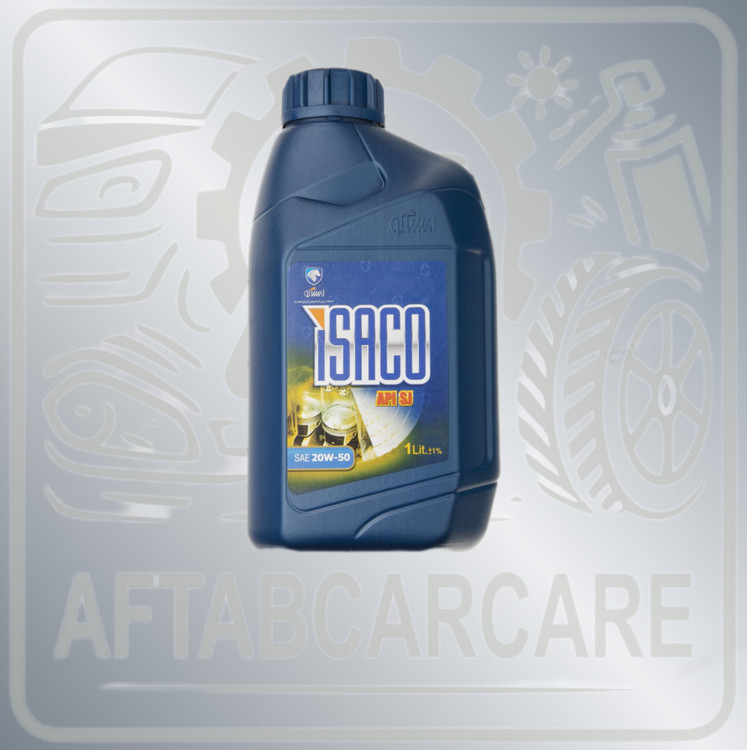 روغن موتور ایساکو 20W-50 (تکی) ۱ لیتری