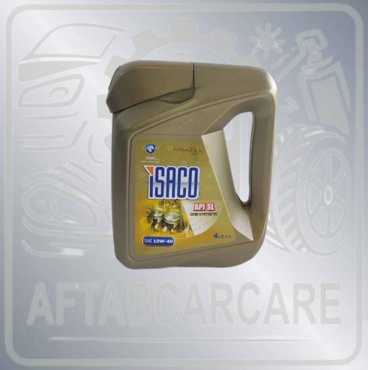 روغن موتور 10W-40 ایساکو ۴ لیتری (تکی)