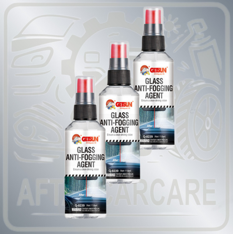 اسپری ضد بخار شیشه خودرو گتسان (عمده)