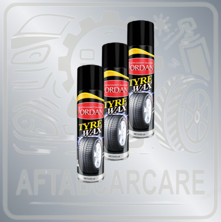 اسپری واکس تایر( لاستیک) جردن (عمده)