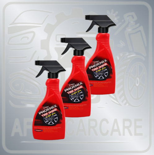 اسپری براق کننده و مشکی کننده تایر فونیکس مدل PH2 (عمده)